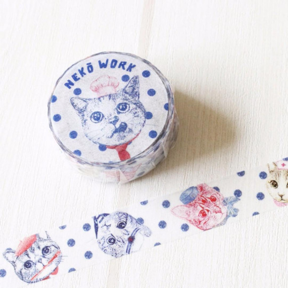 日本製 貓貓 Masking Tape