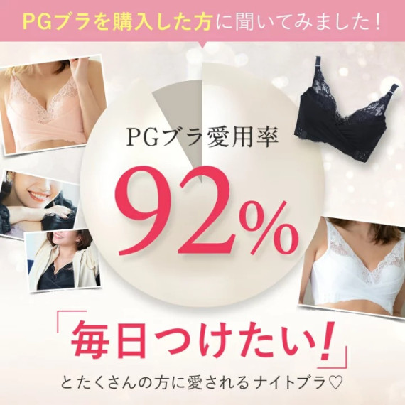 日本美胸師推薦使用 - p-Grandi Night Bra