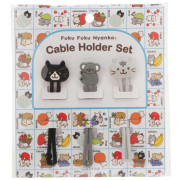 日本直送  - Fuku Fuku Nyanko Cable Holder Set