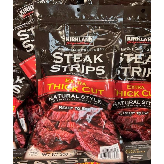 日本直送 - Kirkland Steak Strips Extra Thick Cut 300g