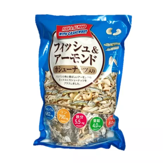 日本直送 - FISH & ALMOND WITH CASHEW NUTS 420g