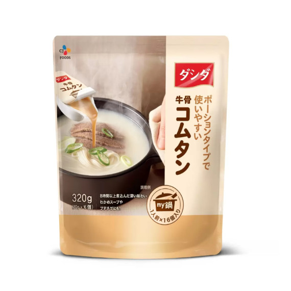 日本直送  - CJ Gomguk Korea Beef Bone Soup 320g (16 Single Serve Portion Packs)