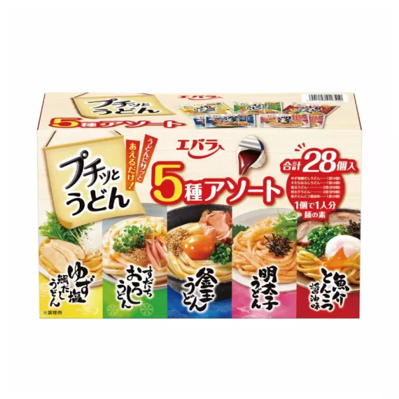 日本製造 - Ebara Petit 烏冬調味汁 五款口味 一盒28粒