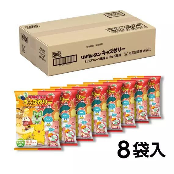 日本製造 - TAISHO Lipovitan Kids Jelly 一箱八袋