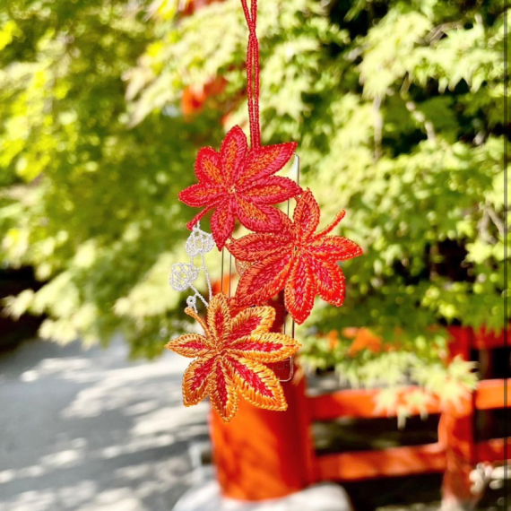 日本直送 - 下鴨神社 紅葉 御守