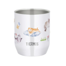 日本直送 - THERMOS Animal Series 真空二重 不銹鋼杯 JDH-280CTSS