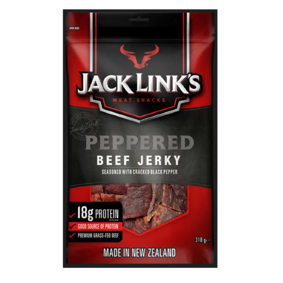 日本直送 - Jack link's Beef Jerky Peppered 310g